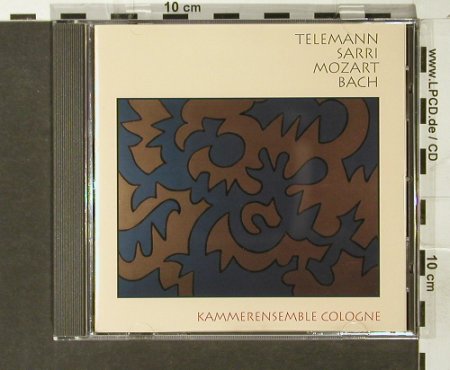 Kammerensemble Cologne: Telemann,Sarri,Mozart,Bach, Kutlu (118-2), D Typ: CD Best.-Nr.: 93965 Preis: 10,00 Euro