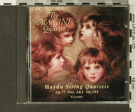 Maggini Quartet: Haydn String Q., Op.77,1+2,103, Claudio, UK, 1996 Typ: CD Best.-Nr.: 93979 Preis: 10,00 Euro