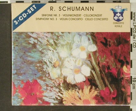Schumann,Robert: Sinfonie Nr.3..., FS-New, Concerto Royale, D, 2001 Typ: 3CD Best.-Nr.: 94112 Preis: 5,00 Euro