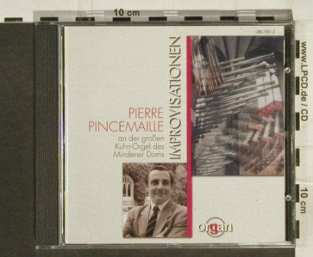 Pincemaille,Pierre: Improvisationen,Kuhn Orgel Minden, Wergo(), D, 1998 - CD - 94348 - 10,00 Euro