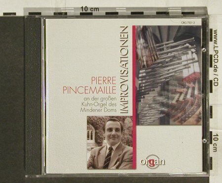 Pincemaille,Pierre: Improvisationen,Kuhn Orgel Minden, Wergo, D, 1998 Typ: CD Best.-Nr.: 94348 Preis: 10,00 Euro