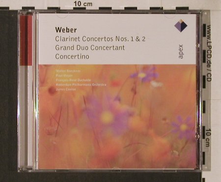 Weber,Carl Maria von: Clarinet Concertos Nr.1 & 2/Concert, Warner Classics(), EU, 2001 - CD - 94620 - 5,00 Euro