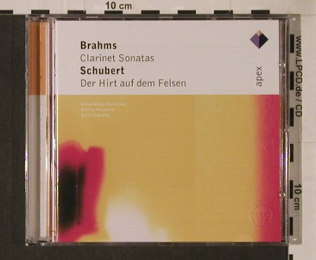 Brahms,J. / Fr.Schubert: Clarinet Sonatas/Der Hirt Auf Dem F, Warner Classics, EU, 2002 Typ: CD Best.-Nr.: 94624 Preis: 5,00 Euro