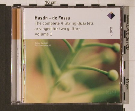 Haydn,Joseph / Fr.de Fossa: The Complette 9 String Quartets I, Warner Classics(), EU, 2003 - CD - 94645 - 5,00 Euro