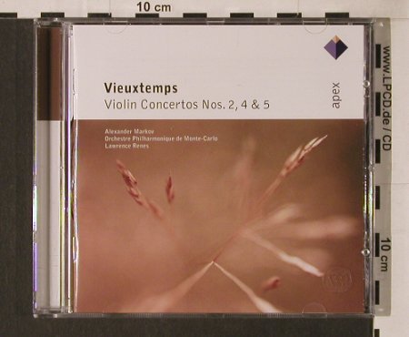 Vieuxtemps,Henri: Violinkonzerte Nr.2,4 & 5, Warner Classics(), EU, 2002 - CD - 94646 - 5,00 Euro