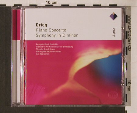 Grieg,Edvard: Klavierkonzert op.16/Sinfonie C-mol, Warner Classics(), EU, 2003 - CD - 94649 - 5,00 Euro