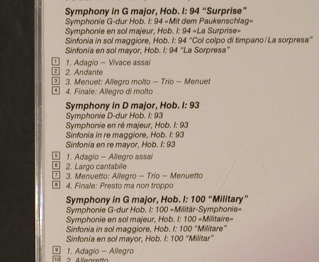 Haydn,Joseph: Sinfonien Nr.93,94,100, Deutsche Gramophon(427 809-2), D, 1982 - CD - 94668 - 5,00 Euro