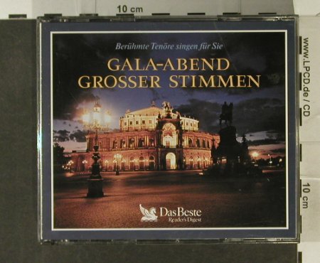 V.A.Gala-Abend Grosser Stimmen: Berühmte Tenöre singen für Sie, Das Beste(GGS 7210), D, 1991 - 5CD - 94670 - 12,50 Euro