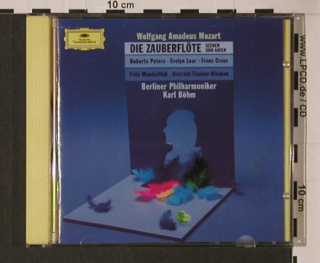 Mozart,Wolfgang Amadeus: Die Zauberflöte-Szenen & Arien, Deutsche Gramophon (429 825-2), D, 1964 Typ: CD Best.-Nr.: 94691 Preis: 5,00 Euro
