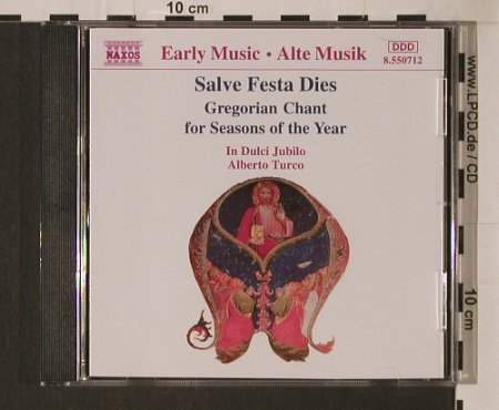 Gregorian Chant-Salve Festa Dies: 23 Tr.For Seasons Of The Year, Naxos(8.550712), D, 1993 - CD - 94702 - 5,00 Euro