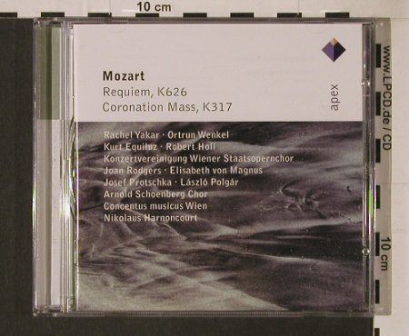 Mozart,Wolfgang Amadeus: Requiem K626 / Coronation Mass,K317, Warner Classics, EU, 2004 Typ: CD Best.-Nr.: 94707 Preis: 5,00 Euro