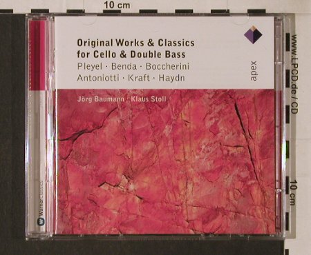 V.A.Orig.Works & Classics for Cello: 14 Tr.by Baumann & Stoll, Warner Classics(), EU, 2005 - CD - 94710 - 5,00 Euro