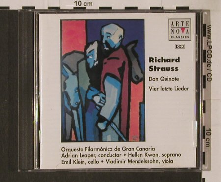 Strauss,Richard: Don Quixote / 4 Letzte Lieder, Arte Nova(), EU, 1998 - CD - 94712 - 5,00 Euro