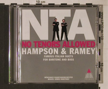 Hampson & Ramey: No Tenors Allowed, Teldec(), D, 1999 - CD - 94727 - 7,50 Euro