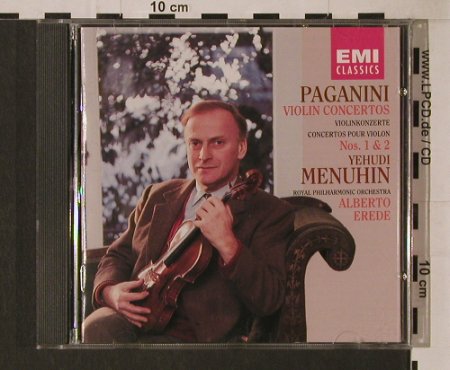 Paganini,Nicolo: Violinkonzerte Nr.1 & 2(61), Woc, EMI (CDC 7 47088 2), D, 1987 Typ: CD Best.-Nr.: 94759 Preis: 10,00 Euro