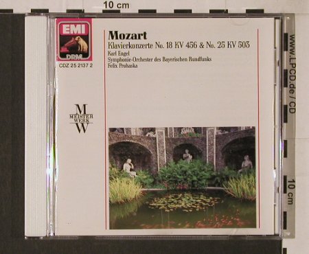 Mozart,Wolfgang Amadeus: Klavierkonzerte Nr.18 & 25 (63), EMI (25 2137 2), D, 1989 Typ: CD Best.-Nr.: 94761 Preis: 10,00 Euro