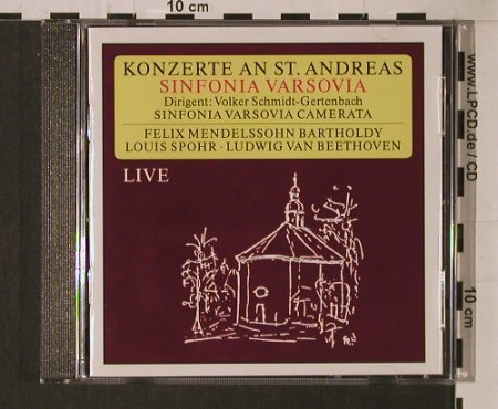 Mendelssohn / Spohr / Beethoven: Ouvertüre'Die Heimkehr Aus Der Frem, St.Andreas(2), D, 1989 - CD - 94787 - 7,50 Euro