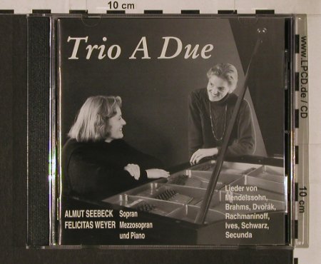 Trio A Due: Liebeslieder, Trio A Due(), D, 1996 - CD - 94797 - 10,00 Euro