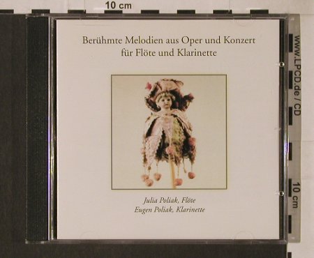 V.A.Berühmte Melodie Aus Oper & Kon: fr Flöte Und Klarinette, 14 Tr., Melisma(7161-2), D, 1998 - CD - 94798 - 10,00 Euro