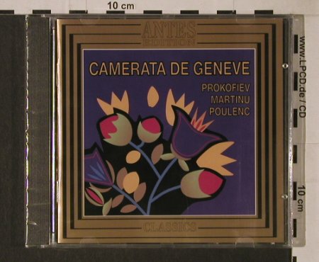 Prokofiev,Serge / Martinu / Poulenc: Ouvertüre über Hebräische Themen/, Antes Ed.(BM-CD 31.9015), D FS-New, 1993 - CD - 94808 - 10,00 Euro