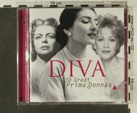 V.A.Diva: 30 Great Prima Donnas, Teldec(), D, 2000 - 2CD - 94898 - 9,00 Euro