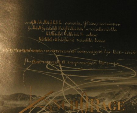 Anchorage: The Bleak Wooden Tower, Hyperium, D Typ: CD Best.-Nr.: 94930 Preis: 7,50 Euro