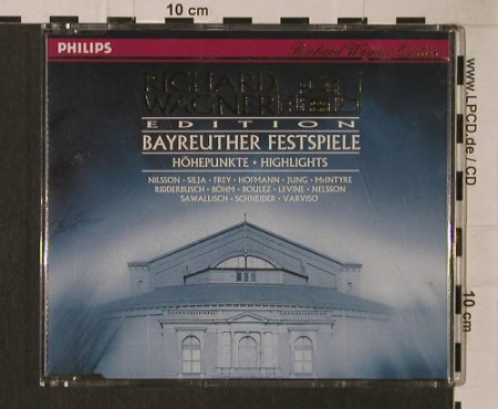 Wagner,Richard: Bayreuther Festspiele-Höhepunkte, Philips (434 979-2), D +Book, 1992 Typ: CD Best.-Nr.: 95316 Preis: 5,00 Euro