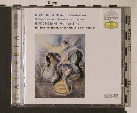 Rossini,Gioacchino/L.Boccherini: 4 Streichersonaten/Quintettino, Deutsche Gramophon (457 914-2), D, 1969 Typ: CD Best.-Nr.: 95324 Preis: 7,50 Euro