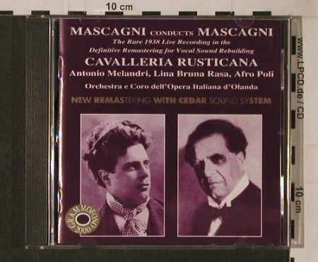 Mascagni,Pietro: Cavalleria Rusticana(1938), Cedar (AB 78726), I, 1997 Typ: CD Best.-Nr.: 95329 Preis: 7,50 Euro