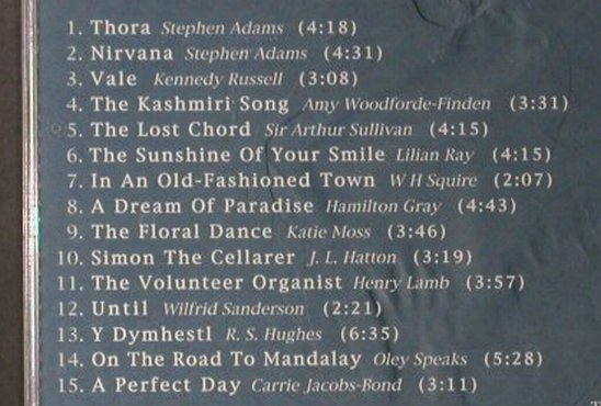Folwell,Nicholas: A Dream of Paradise, Ballads, Timbre Rec.(DMHcd 5), UK, 1996 - CD - 96007 - 10,00 Euro