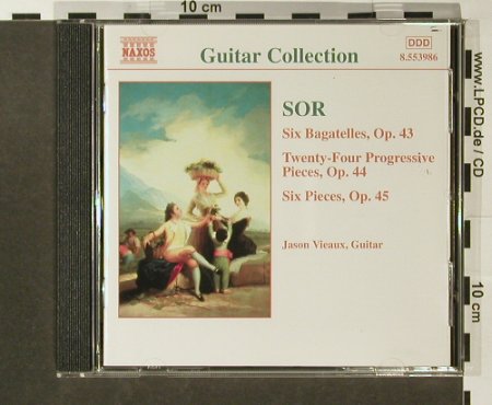 Sor,Fernado - Jason Vieaux,guitar: Guitar Music opp.43-45, Naxos(8.553986), D, 1998 - CD - 96499 - 5,00 Euro