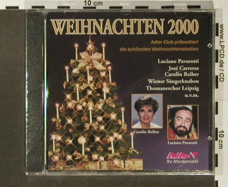 Weihnachten 2000: Adler Club präsent., FS-New, AFS(), D,  - CD - 96503 - 5,00 Euro