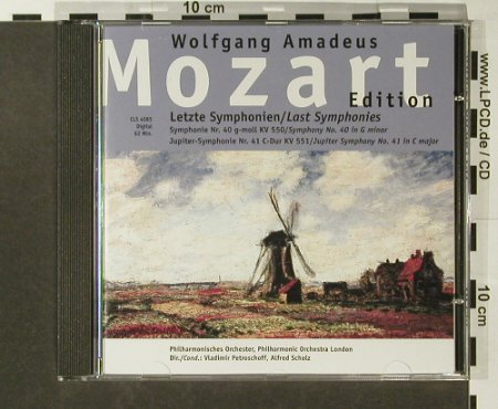 Mozart,Wolfgang Amadeus: Symphonies No.40+41, ZYX (CLS 4085), D, 2001 Typ: CD Best.-Nr.: 96527 Preis: 5,00 Euro