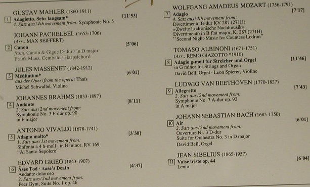 Karajan: Adagio, Deutsche Grammophon (445 282-2), D, 1989 Typ: CD Best.-Nr.: 97204 Preis: 5,00 Euro