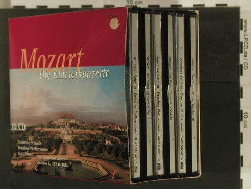 Mozart,Wolfgang Amadeus: Die Klavierkonzerte, m-/vg+, Edel (0001502CCC), D, 1997 Typ: 10CD Best.-Nr.: 97256 Preis: 24,00 Euro