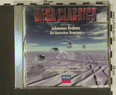Brahms,Johannes: Ein Deutsches Requiem'79, Decca (458 133-2), D, 1997 Typ: CD Best.-Nr.: 97397 Preis: 7,50 Euro