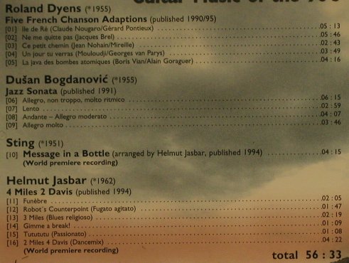 Wiedemann,Augustin: 4 Miles 2 Davis, guitar 90's, Arte Nova, , 2000 Typ: CD Best.-Nr.: 97585 Preis: 5,00 Euro