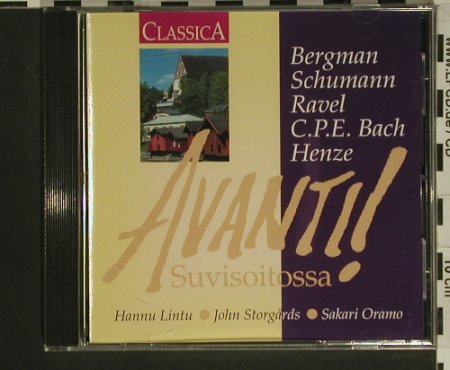 V.A.Avanti ! - Suvisoitossa: Bergmann,Schumann,C.P.E Bach..., Classica(CL 129), A,  - CD - 97586 - 5,00 Euro