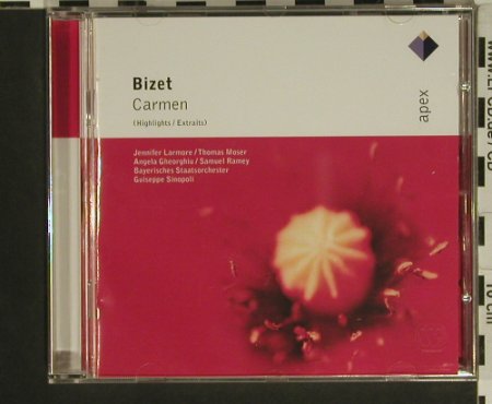 Bizet,Georges: Carmen '96 - Highlights, Apex/Warner, D, 2002 Typ: CD Best.-Nr.: 97598 Preis: 5,00 Euro