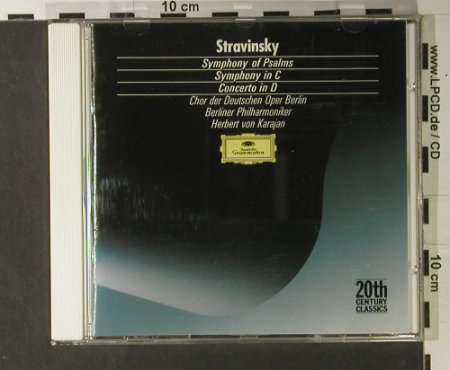 Stravinsky,Igor: Symphony Of Psalms/Symphony in C/, Deutsche Gramophon(423 252-2), D,  - CD - 98081 - 5,00 Euro