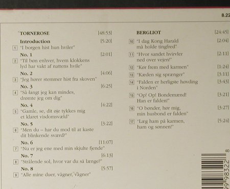 Heise,Peter Arnold: Tornerose / Bergliot, Dacapo(8.224132), D, 2000 - CD - 98082 - 7,50 Euro