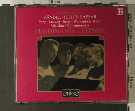 Leitner,Ferdinand: Händel: Julius Cäsar, Orfeo(C 351 943 D), D, 1994 - 3CD - 98115 - 17,50 Euro