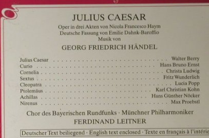 Leitner,Ferdinand: Händel: Julius Cäsar, Orfeo(C 351 943 D), D, 1994 - 3CD - 98115 - 17,50 Euro