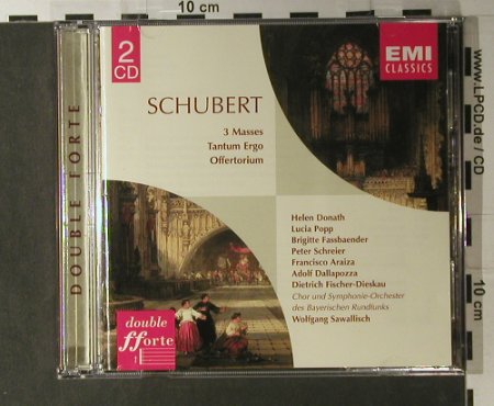 Schubert,Franz: 3 Masses, Tantum Ergo, Offertorium, EMI (5 73365 2), EU, 1999 Typ: 2CD Best.-Nr.: 98117 Preis: 17,50 Euro