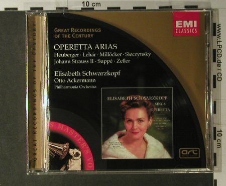 Schwarzkopf,Elisabeth: Operetta Arias, EMI (5 66989 2), D, 1999 Typ: CD Best.-Nr.: 98118 Preis: 7,50 Euro