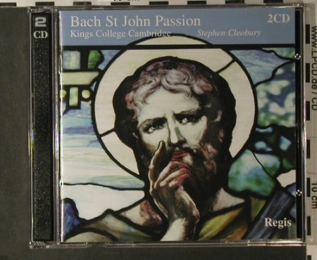 Bach,Johann Sebastian: St. John Passion, Regis (RRC 2003), , 1995 Typ: 2CD Best.-Nr.: 98183 Preis: 12,50 Euro