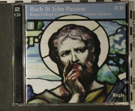 Bach,Johann Sebastian: St. John Passion, Regis(RRC 2003), , 1995 - 2CD - 98183 - 12,50 Euro