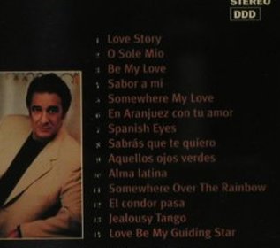 Domingo,Placido: Songs Of Love, EMI(), EU, 2000 - CD - 98253 - 5,00 Euro