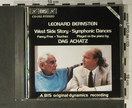 Bernstein,Leonard: West Side Story, Symphonic Dances, BIS (BIS-CD-352), UK, 1986 Typ: CD Best.-Nr.: 98366 Preis: 12,50 Euro