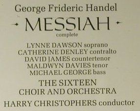 Händel,Georg Friedrich: Messiah, Hyperion(CDA 66251-2(S)), UK, 1987 - 2CD - 98379 - 15,00 Euro